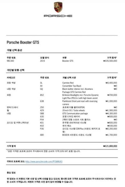Porsche Boxster