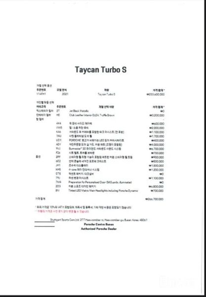 Porsche Taycan