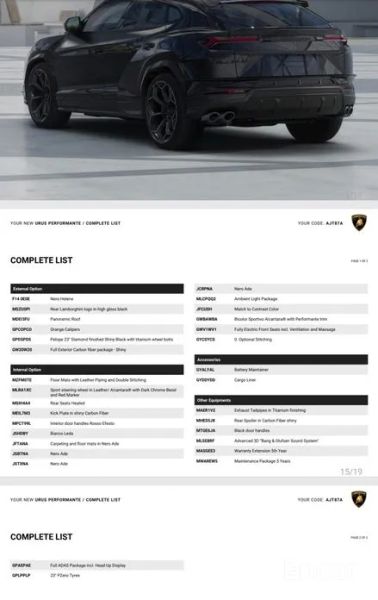 Lamborghini urus