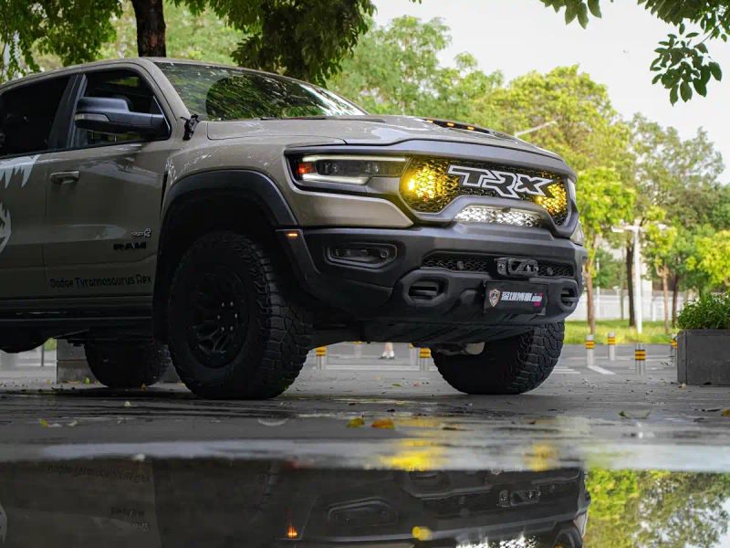 ramtruck tyrannosaurus